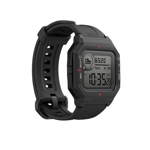 Amazfit Neo Fitness Smartwatch 1.2 Polyurethane - Black GLOBAL SHIPPING