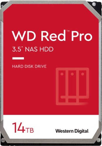 WD - Red Pro 14TB Internal SATA NAS Hard Drive for Desktops