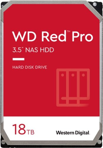 WD - Red Pro 18TB Internal SATA NAS Hard Drive for Desktops