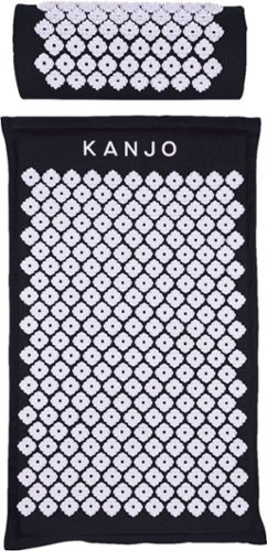 Kanjo - Memory Foam Acupressure Mat Set - Black