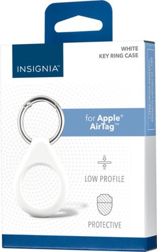 Insignia™ Key Ring Case for Apple AirTag - White WHERE TO BUY