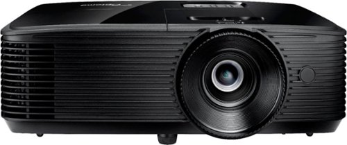 Optoma - H190X Affordable Home & Outdoor Movie Projector HD Ready 720p + 1080p Support, 3900 Lumens, 3D-Compatibility - Black