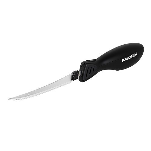 Kalorik - Cordless Electric Knife with Fish Fillet Blade - Black