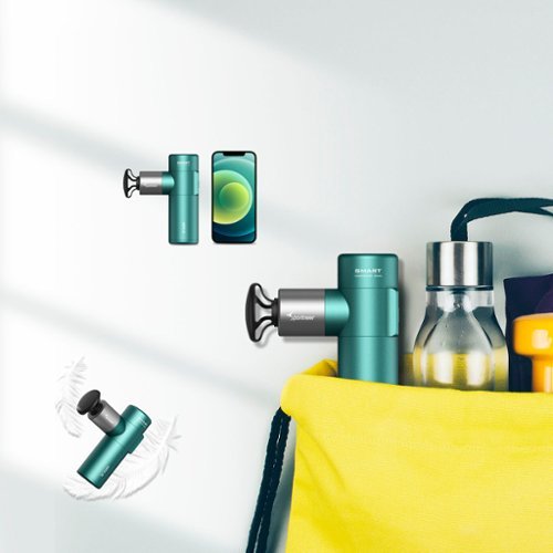 Sportneer MINI 3 Pocket Percussion Massage Gun - Green WORLDWIDE DELIVERY