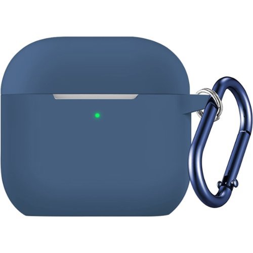 SaharaCase - Venture Series Silicone Case for Apple AirPods 4 - Midnight Blue