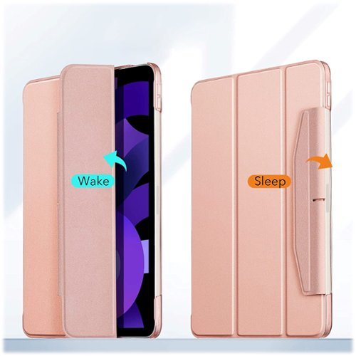 SaharaCase Venture Series Folio Case for Apple iPad Air 11'' M3/M2 and iPad Air 10.9'' (4th and 5th Gen) - Rose Gold GLOBAL SHIPPING