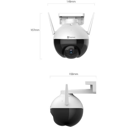 EZVIZ  C8C Outdoor Pan/Tilt Camera - Black, White HOW TO BUY