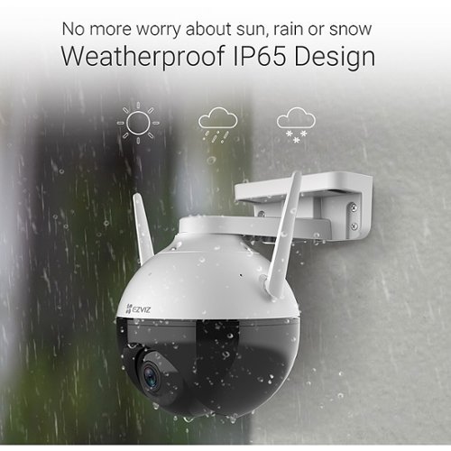 EZVIZ  C8C Outdoor Pan/Tilt Camera - Black, White SHOP ONLINE