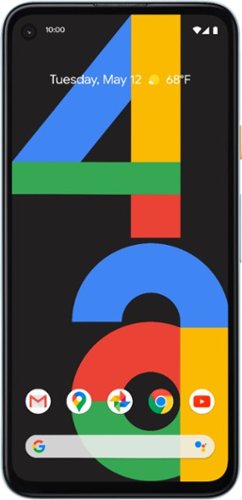 Google - Pixel 4a 128GB (Unlocked) - Barely Blue