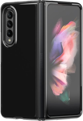 Tech21 - Evo Tint Hard Shell Case for Samsung Galaxy Z Fold3 5G - Gray-Alt_View_Standard_16 