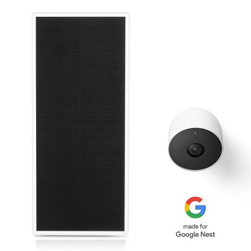 未開封Google Nest Cam Wasserstein Wasserstein Google Nest Cam Premium Solar Panel White