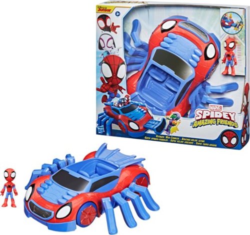 Hasbro - Marvel Spidey and His Amazing Friends Ultimate Web-Crawler