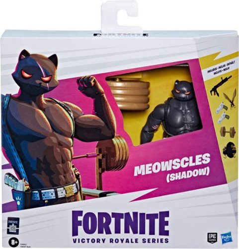Hasbro Fortnite Victory Royale Series Meowscles (Shadow) Deluxe Pack