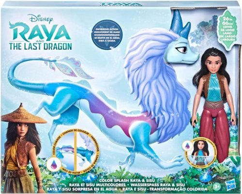 Disney Princess Disney's Raya and The Last Dragon Color Splash Raya and Sisu GLOBAL SHIPPING