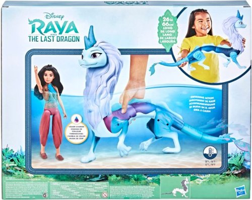 Disney Princess Disney's Raya and The Last Dragon Color Splash Raya and Sisu HOW TO BUY