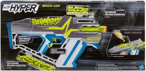 Nerf Hyper Mach-100 Fully Motorized Blaster HOW TO BUY