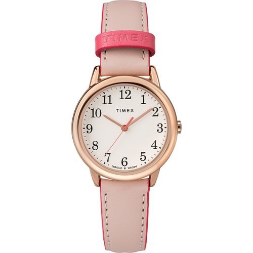 Timex - Women's Easy Reader 30mm Color Pop with Pay - Pink/Rose Gold/Timex Pay