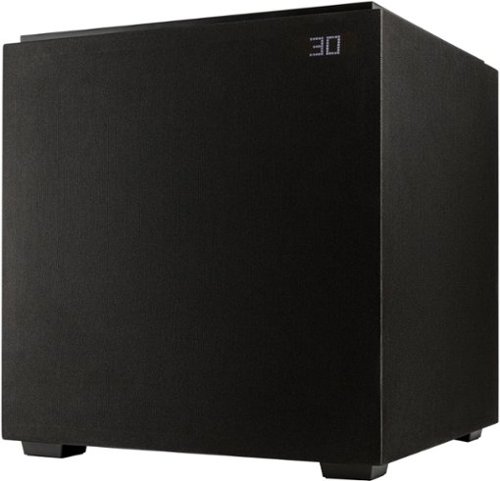 Definitive Technology - Descend 12" Sub 3XR Architecture 1500W Peak Class H Amplifier (2) 12" Bass Radiators - Black