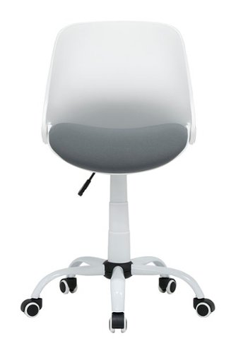 Calico Designs - Folding Back Office Task Chair - White