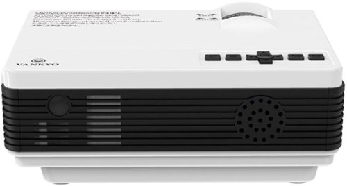 Vankyo Leisure 3W Pro Native 720P Wireless Single LCD Mini Projector - White GLOBAL SHIPPING