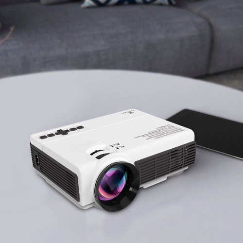 Vankyo Leisure 3W Pro Native 720P Wireless Single LCD Mini Projector - White SHOP ONLINE