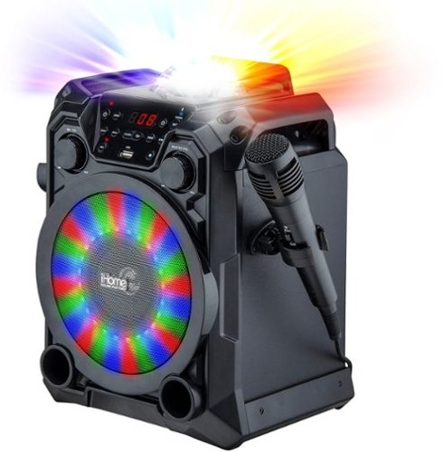 iHome Sound Factory Bluetooth Karaoke - Black GLOBAL SHIPPING
