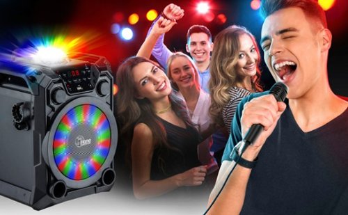 iHome Sound Factory Bluetooth Karaoke - Black HOW TO BUY
