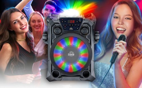 iHome Sound Factory Bluetooth Karaoke - Black WHERE TO BUY