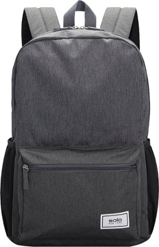Solo - Re:Solve Recycled Backpack - Black/Grey