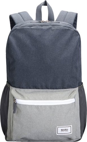 Solo - Re:Solve Recycled Backpack - Navy/Grey