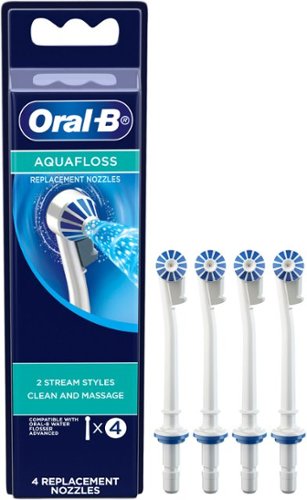 Oral-B - Water Flosser Advanced Precision Jet Nozzle, 4 count - White-Alt_View_Standard_12 