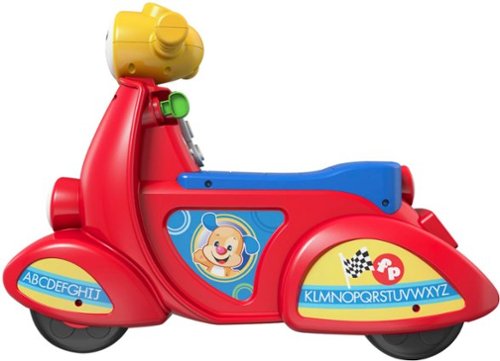 Fisher-Price - Laugh & Learn Smart Stages Scooter - Red/Blue