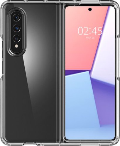 Spigen Crystal Hybrid Hard Shell Case for Samsung Galaxy Z Fold3 5G - Clear GLOBAL SHIPPING