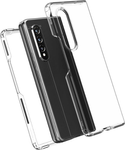 Spigen Crystal Hybrid Hard Shell Case for Samsung Galaxy Z Fold3 5G - Clear SHOP ONLINE