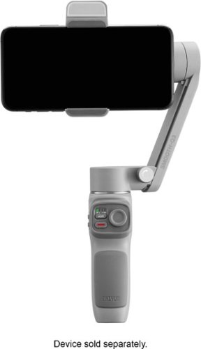 Zhiyun Smooth Q-3 Compact Folding 3-Axis Gimbal Stabilizer Kit for phones with Wrist Strap, Case with detachable tri-pod stand - Gray BUY ONLINE