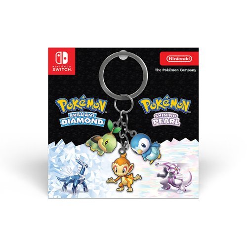  Nintendo - Pokémon Brilliant Diamond &amp; Pokémon Shining Pearl Keychain