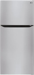 LG - 23.8 Cu Ft Top Mount Refrigerator with Internal Water Dispenser - Stainless steel - Front_Standard