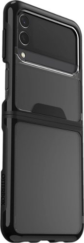 OtterBox - Symmetry Flex Series Carrying Case for Galaxy Z Flip3 5G - Black Crystal