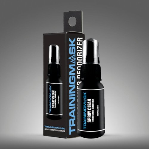 Training Mask - Spray Clean - Black-Front_Standard 