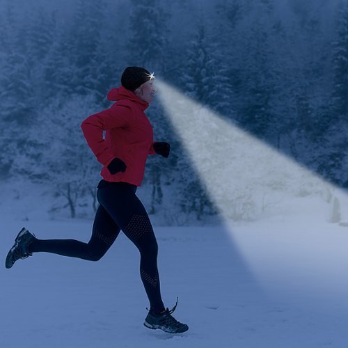 Panther Vision POWERCAP 3.0 70 Lumen Rechargeable LED Beanie Headlamp - Black GLOBAL SHIPPING