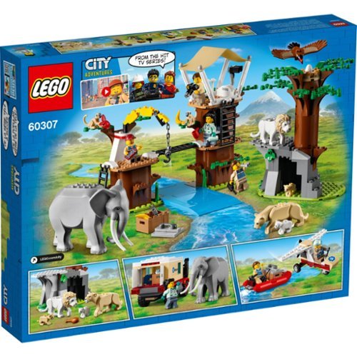 LEGO City Wildlife Wildlife Rescue Camp 60307 WORLDWIDE DELIVERY