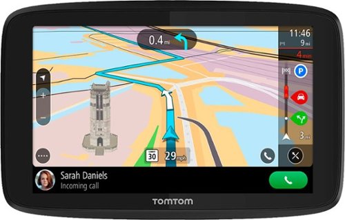 TomTom - GO Supreme 5" GPS with Built-In Bluetooth, Map and Traffic Updates - Black - Black