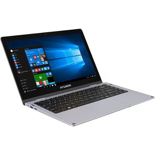 Hyundai - HyFlip 13.3" FHD Celeron Laptop - 4GB RAM - 64GB Storage - Silver-Alt_View_Standard_10 