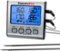 ThermoPro - Dual Probe Digital Cooking Meat Thermometer - SILVER-Angle_Standard