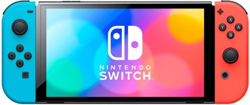 Nintendo Switch 本体 ホワイト/レッド/ブルー Switch – OLED Model w/ Neon Red & Neon Blue Joy Con HEGSKABAA