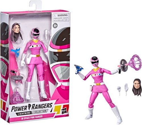 Power Rangers Lightning Collection In Space Pink Ranger Premium Collectible Action Figure