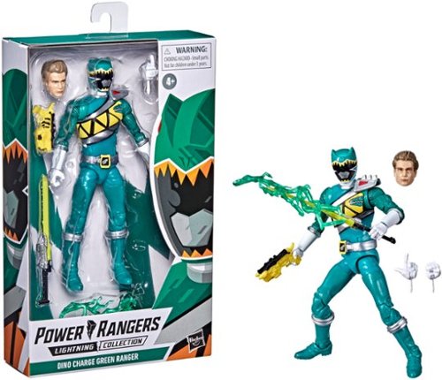 Power Rangers Lightning Collection Dino Charge Green Ranger Premium Collectible Action Figure