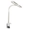 OttLite - Perform LED Clamp Lamp with 3 Color Modes - White-Front_Standard
