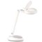 OttLite - Space-Saving LED Magnifier Desk Lamp - White-Front_Standard