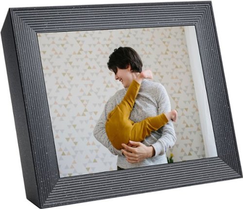  Aura - Mason Luxe 9.7'' LCD Wi-Fi Digital Photo Frame - Pebble